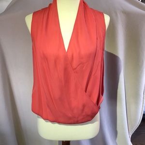 Drapey Sleeveless Blouse